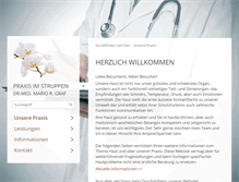 Tablet Screenshot of info.mariograf.ch